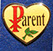 Chi Rho symbol of Christ incorporated into Parent.